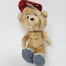 Vintage 80's Alvin and The Chipmunks Plush Stuffed Animal 11" Tall 1983 No Shirt
