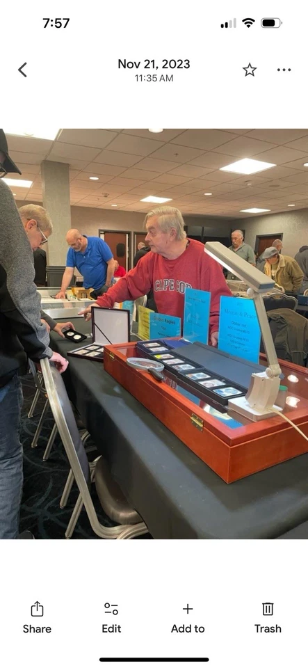 2021 / 2023 MORGAN/ PEACE DOLLAR LOW MINTAGE  8 COIN SET. MS 70,PF70, NGC, FDI. - Image 4 of 4