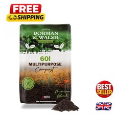 Recyclable 60L Organic Compost - Perfect for Potting & Nurturing Greens 0.32 per litre