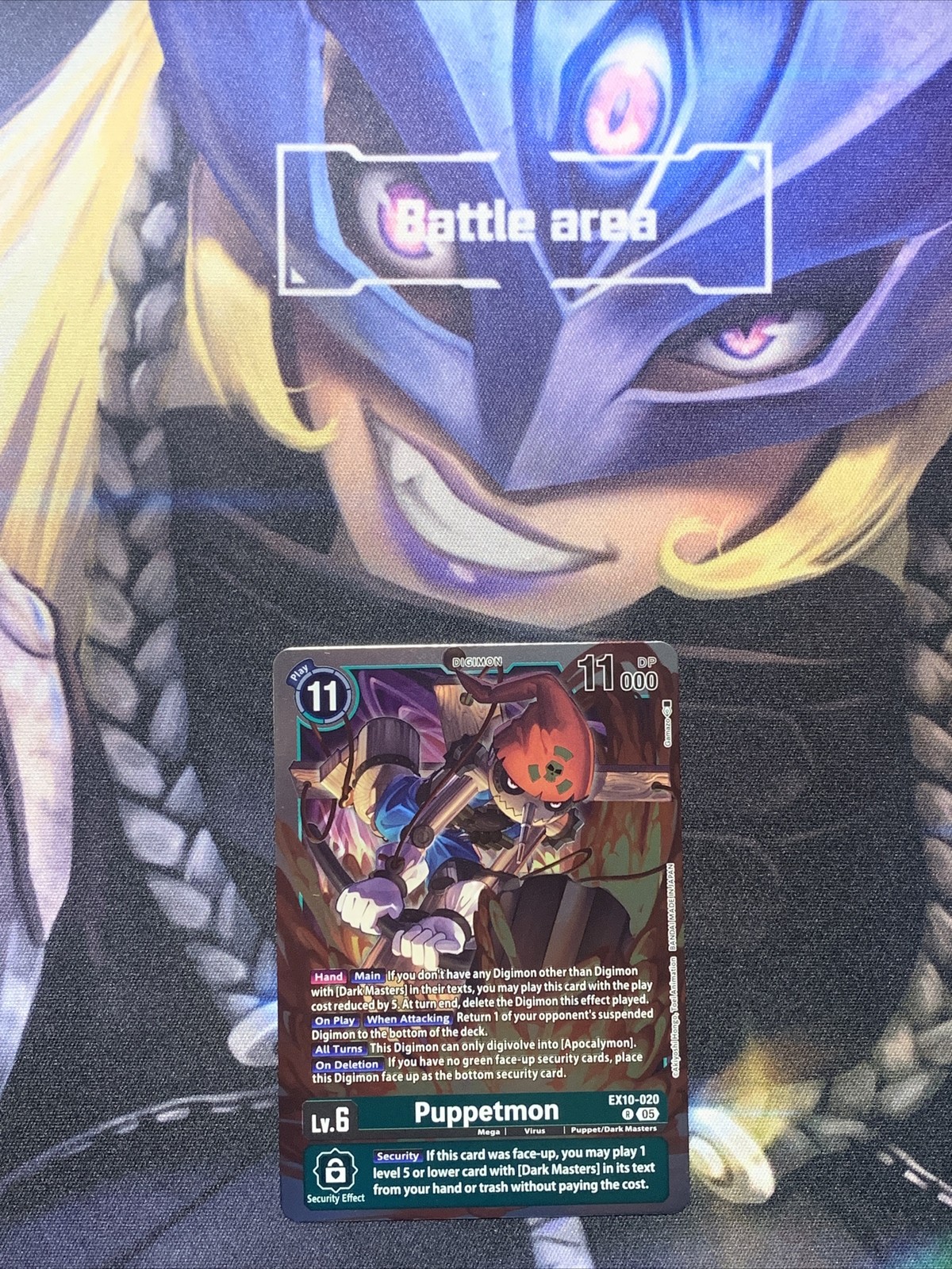 Puppetmon Foil - EX10-020 Rare - NM - Digimon TCG