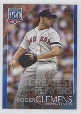 2019 Topps Update 150 Years of Professional Baseball Blue Roger Clemens 3q5