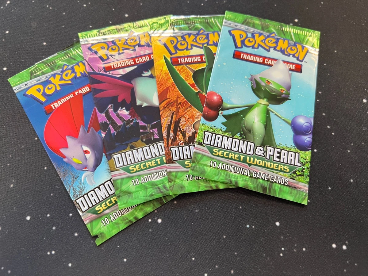 d*4様 ポケモンカード　英語　SECRET WONDERS 未開封　4パック Pokémon TCG Secret Wonders Sealed Collectible Card Game Packs for