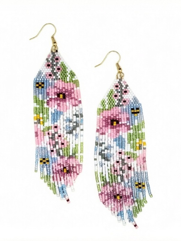 Handcrafted with Japanese Miyuki Antique Beads