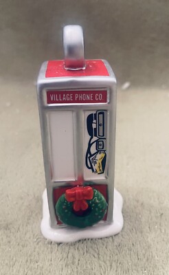 Dept 56 VILLAGE PHONE BOOTH OSV Accessories No. 54291