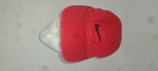 Nike Toddler Hat Cap Adjustable Strapback Black On Red