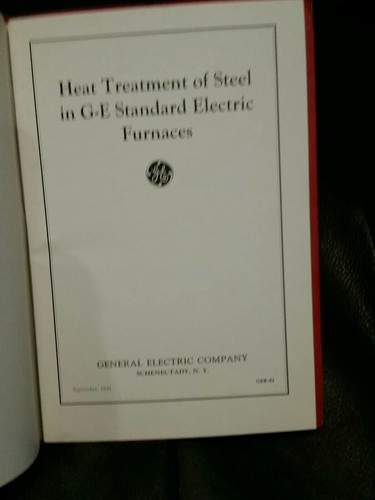 Heat Treatment Of Steel 1930 Booklet - Picture 5 of 11