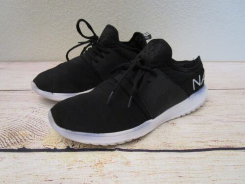 Nautica Kappil Logo Attached Heal Strap Womens Athletic Shoes Sneakers Black 10