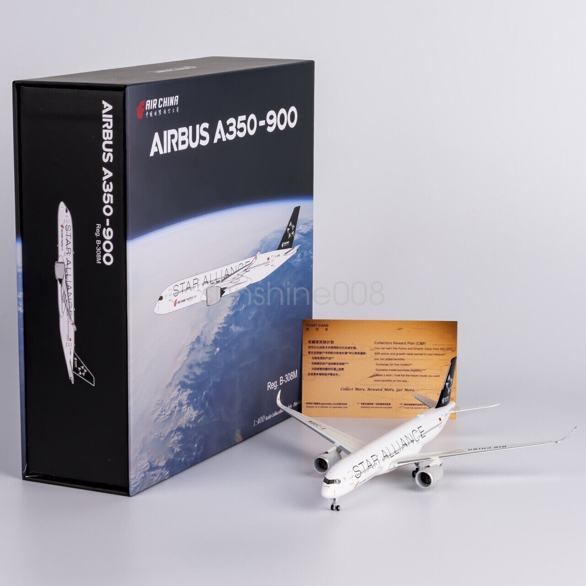 【値下げ!!】China Airlines A350(ギア付き) 1/200模型 1:400 Scale NG Air China Airbus A350-900 Star Alliance