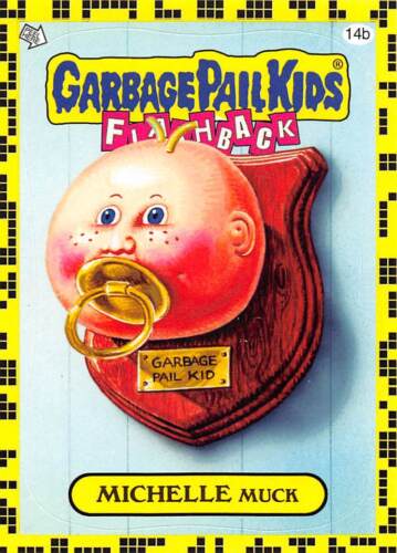 GARBAGE PAIL KIDS 2011 FLASHBACK SERIES 2 PICK-A-CARD YELLOW BASE STICKERS TOPPS - Picture 56 of 321