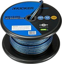KICKER 46QW12150 CAR AUDIO 12 GAUGE/12AWG 150 FEET Q SERIES SPEAKER WIRE CABLE