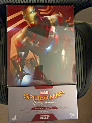 Hot Toys MMS 427 D19 Homecoming Iron Man Mark 47 XLVII 1st