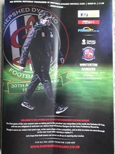 Shepshed Dynamo V Winterton Rangers Football Programme FA Cup Extra Preliminary