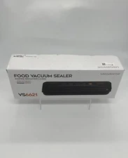 Megawise VS6621 Black 110 Watts Corded Electric Food Vacuum Sealer 