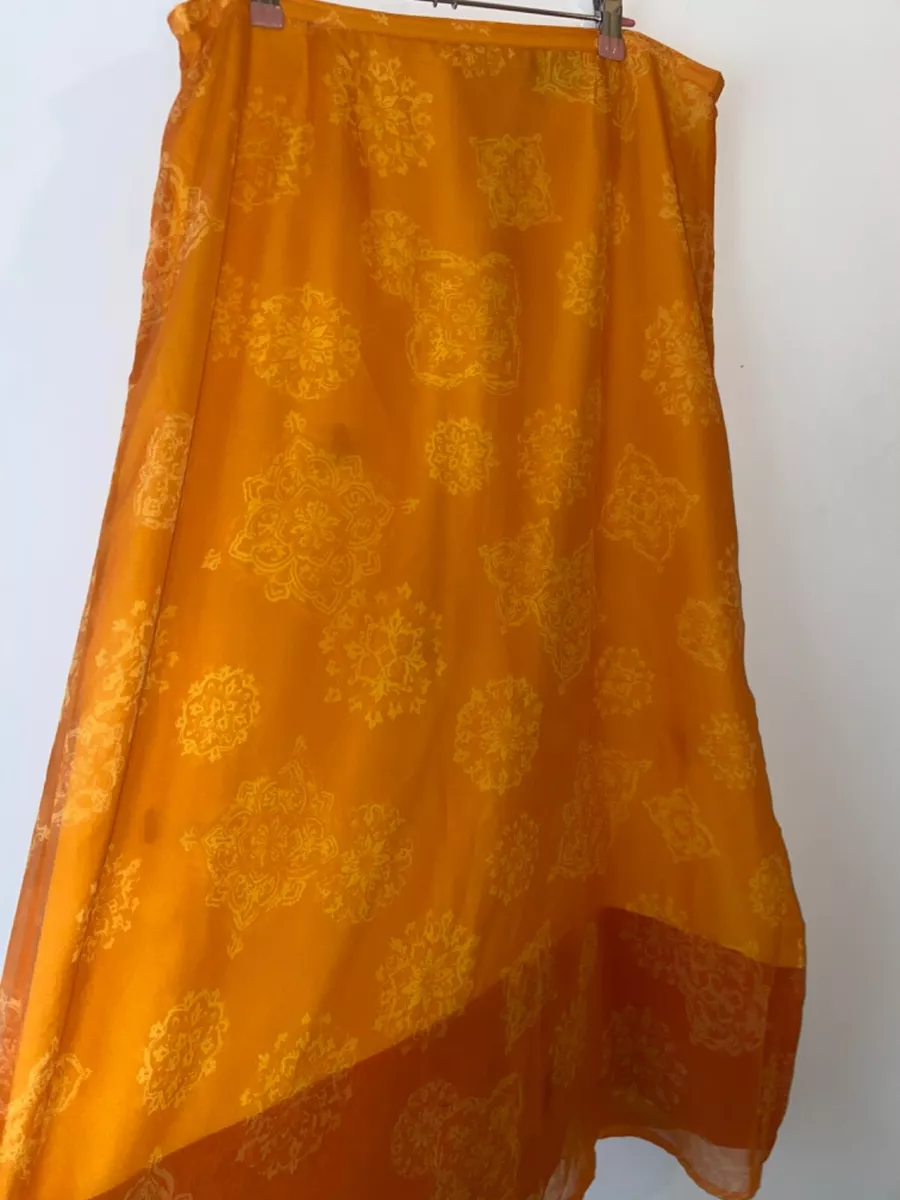 Mustard skirt 2025 size 16