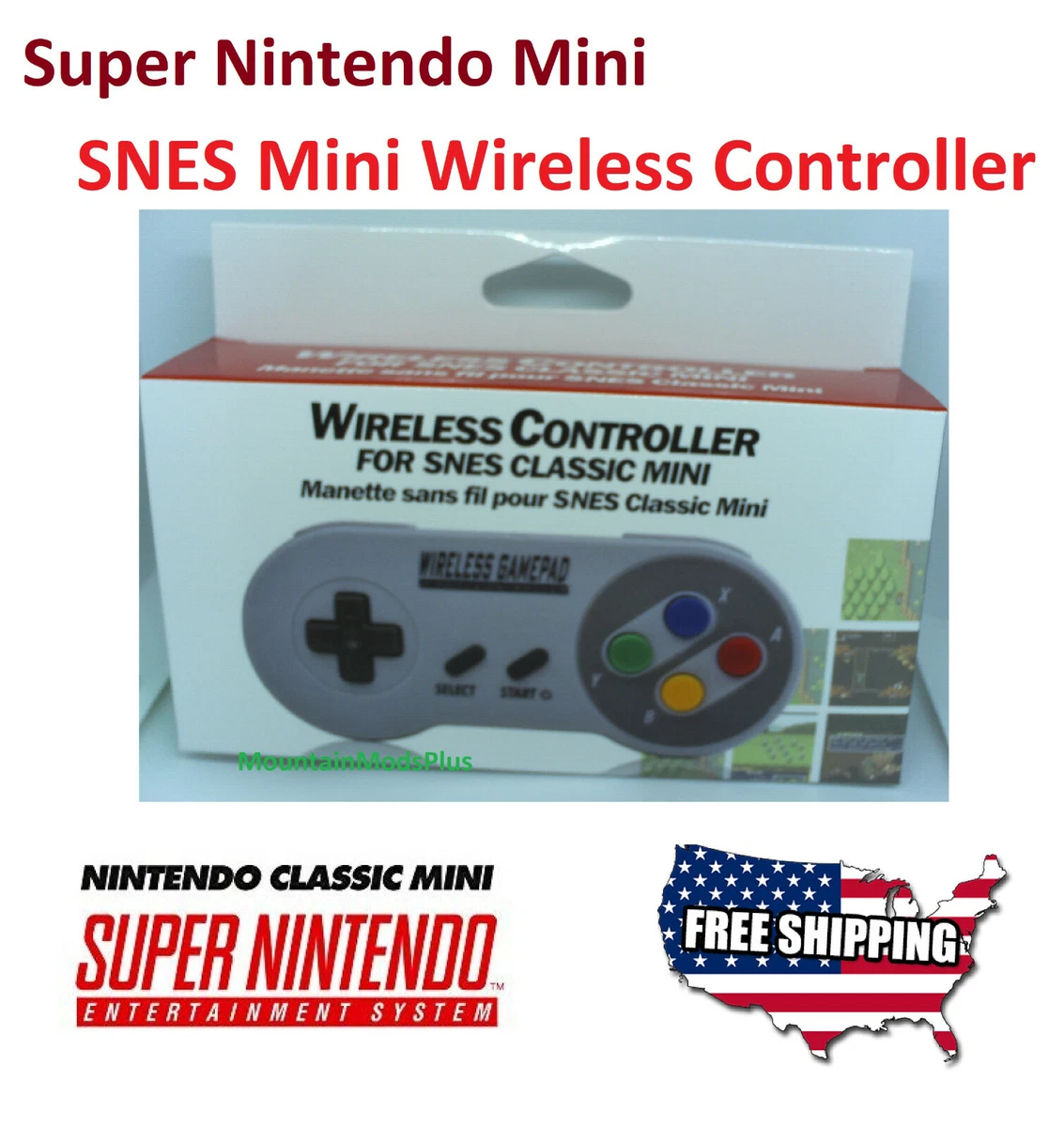 Snes 2025 mini wireless