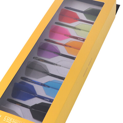 CUESOUL ROST 77 Integrated Dart Shaft and Flight,Big Wing Shape-Pack of 12 pcs