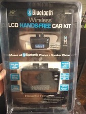 VR3 Virtual Reality Sound Labs Bluetooth VRBT200V Hands-Free Car Kit Wireless