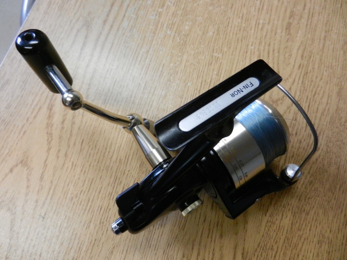 Fin-Nor AHAB Size 12 Spinning Fishing Reel 12-17 LB Line Works