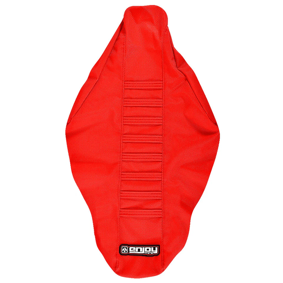 Cubierta de asiento con pinza Honda CRF 250 R 2004-2009 TODO ROJO/ROJO COSTILLAS HON LOGOTIPOS #53 Foto 2 de 4