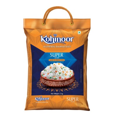 Kohinoor Super Silver Basmati Rice 5 Kg | Premium Basmati Rice