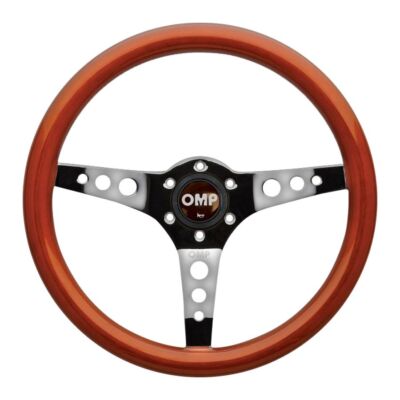 OMP Mugello Vintage Steering Wheel Wooden finish 350mm