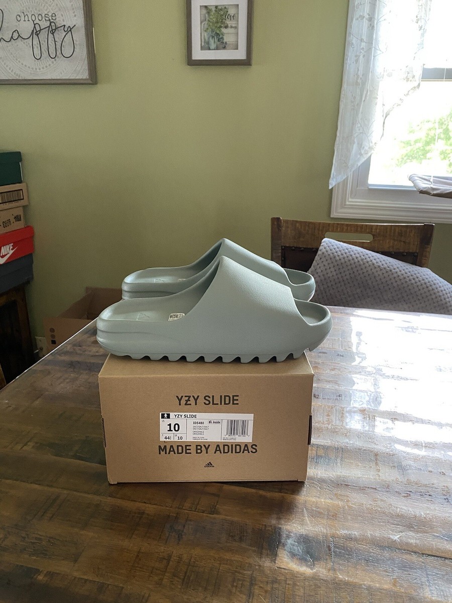 Adidas Yeezy Slides Salt Size 10 | eBay