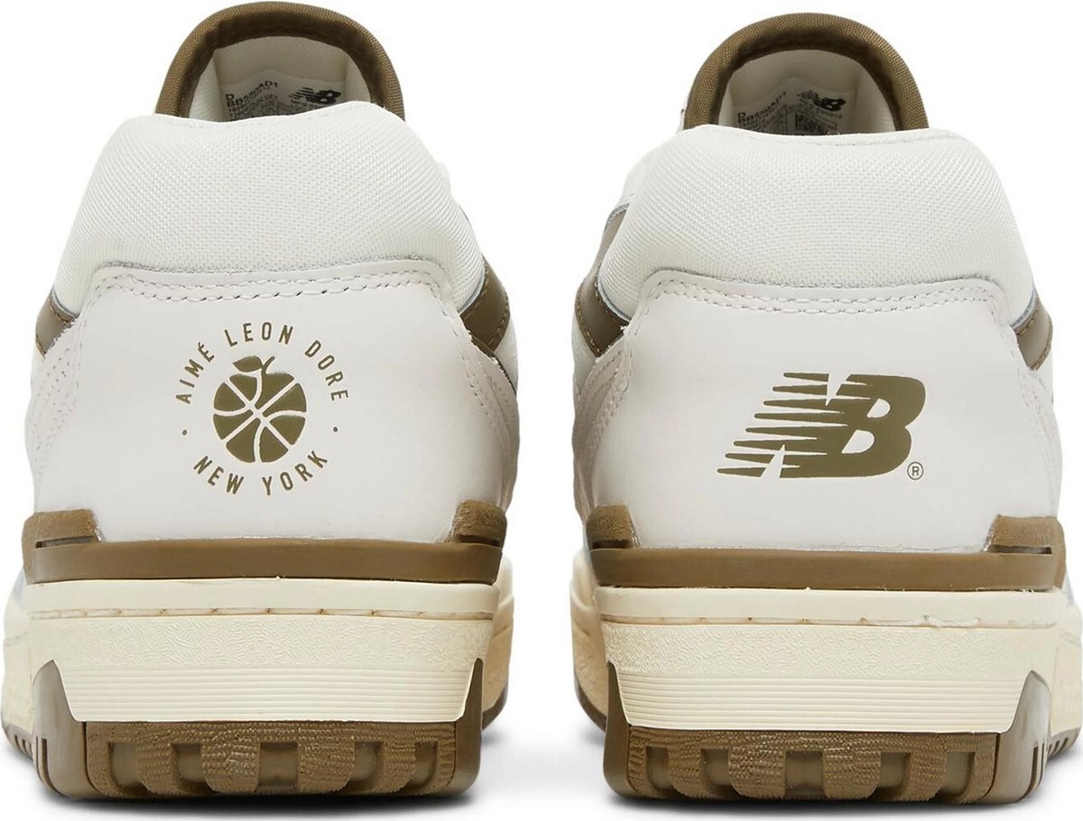 ★New Balance X Aime Leon Dore★コラボ★BB550AD1★追跡可 New Balance 550 x Aime Leon Dore / Olive / BB550AD1 / US 9
