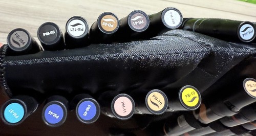 Prismacolor Premier 48 Art Markers (Chisel / Fine) Zippered Case - Picture 6 of 7