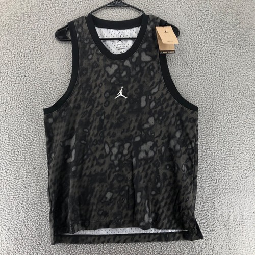 Nike Air Jordan Sport DriFit Men's Size XL Jersey Black FN5854-010