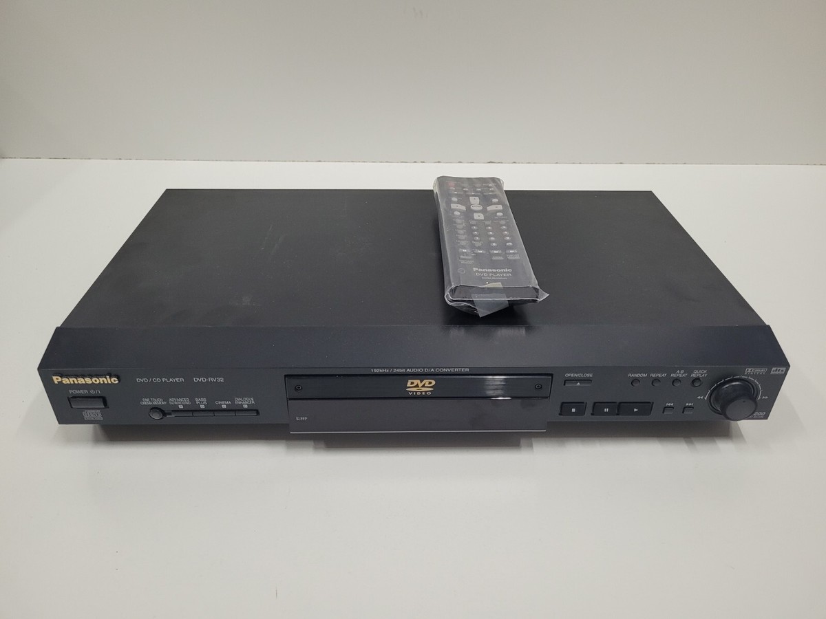 Panasonic DVD-RV32 DVD Player with Remote | eBay