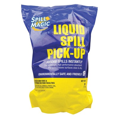 SPILL MAGIC SM106 Absorbent Powder,White,9'' L 487C47