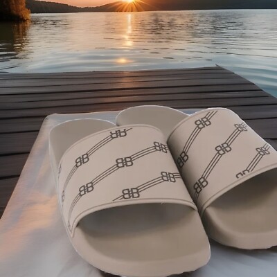 Balenciaga Pool UK Size 11 EU 45, Rubber Print, BB  UK