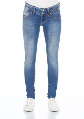 LTB Damen Jeans Julita X Extra Skinny Fit - Blau - Angellis Wash