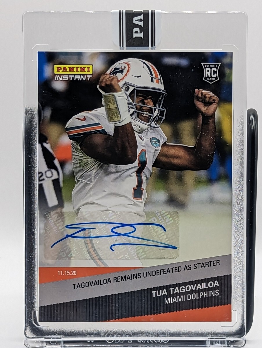 TUA TAGOVAILOA 2020 Panini Instant Football NFL Auto 7/10