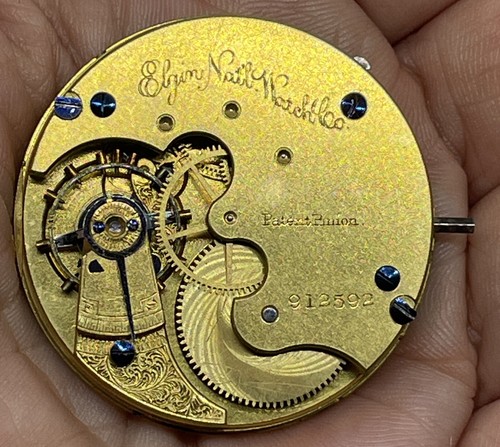 ELGIN POCKET WATCH MOVEMENT 8s 1882 7 Jewels Runs - Picture 13 of 17