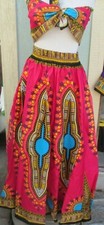 Women Boho African Dashiki Printed Summer long srikt