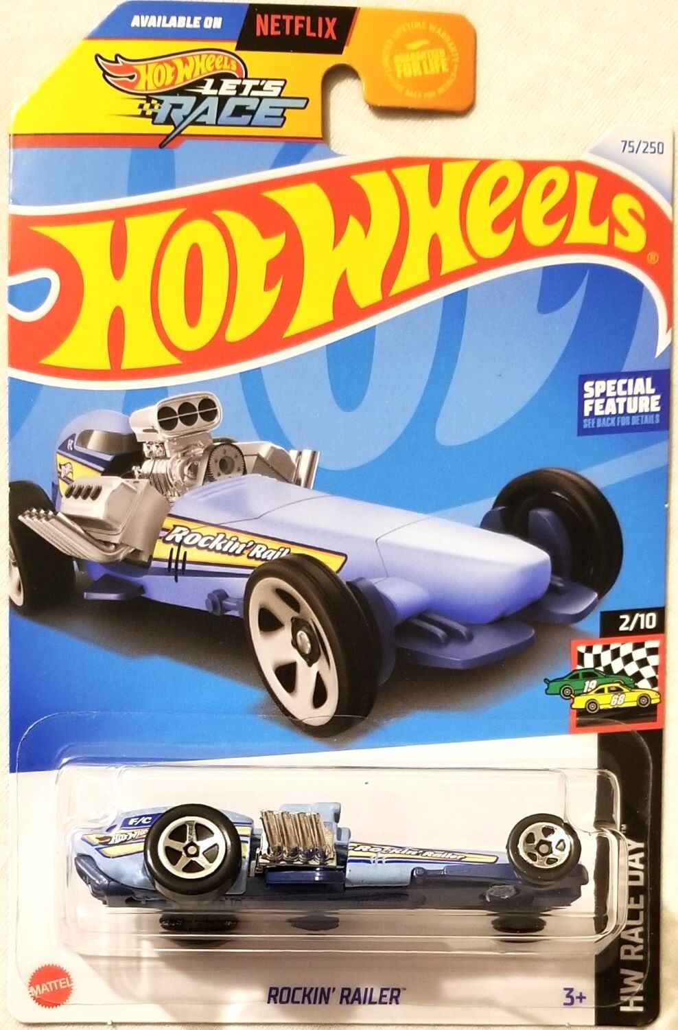 Hot Wheels - 2024 HW Race Day 2/10 Rockin' Railer 75/250 (BBHTC75)