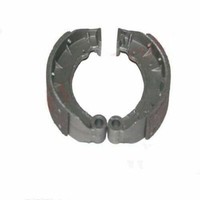 2-Teilige Hinterrad-Bremsbacken Bremsbelag Satz FüR Jawa Motorrad @Us