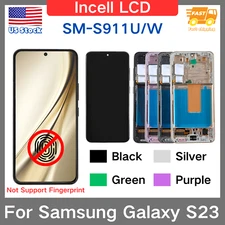 For Samsung Galaxy S23 SM-S911U/W LCD Display Touch Screen Assembly Replacement