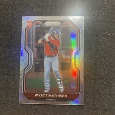 Wyatt Mathisen (RC) 2021 Panini Prizm - Silver Prizm #84