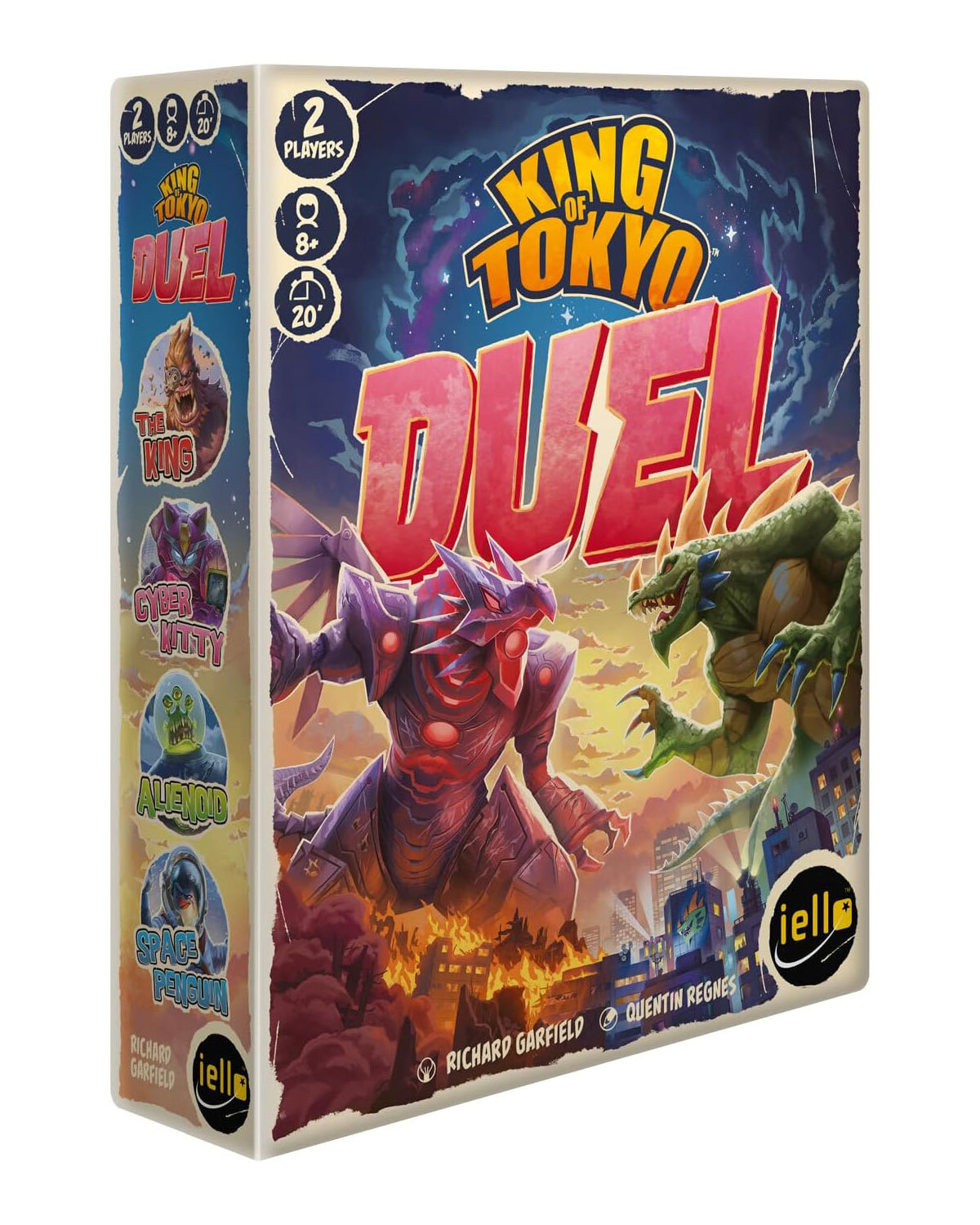 Король Токио: Дуэль | Веселая и тактическая игра в кости Giant Monster Clash