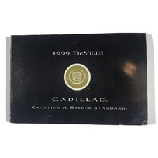 1999 Cadillac DeVille Car Owners Manual Operators User Guide User Handbook 