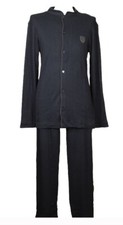 Men's pajamas EMPORIO ARMANI winter interlock trousers with side pockets drawstr
