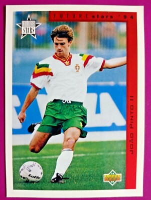JOAO PINTO II-N.246-WORLD CUP USA 94 COLLECTIBLE CARD DELLA UPPER D.E.C.K.