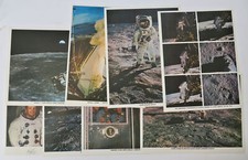 Apollo 11 Souvenir Photograph Collection Astronauts Moon Landing 1970 print lot