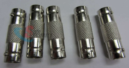 5 Female to Female BNC Barrel Connector CCTV Coax Adapter bcs - Picture 2 of 2