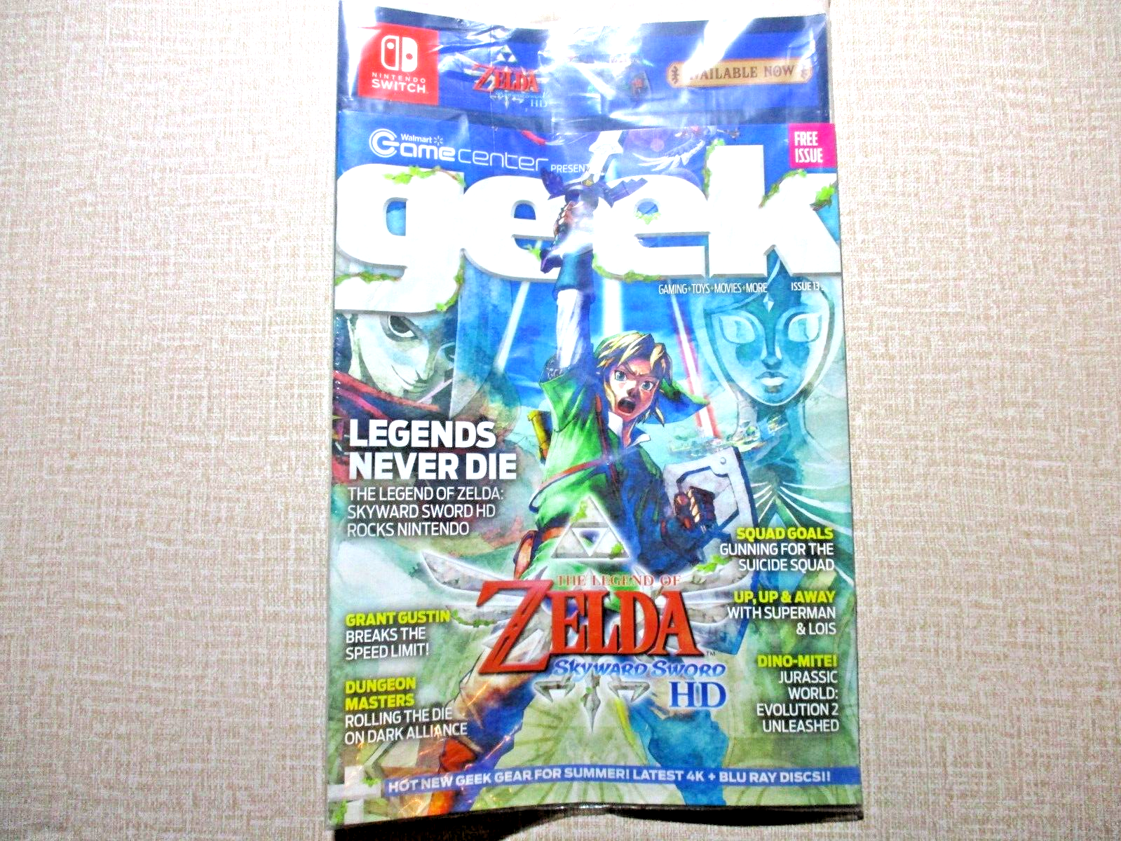 The Legend of Zelda Skyward Sword HD Geek Gamecenter Magazine