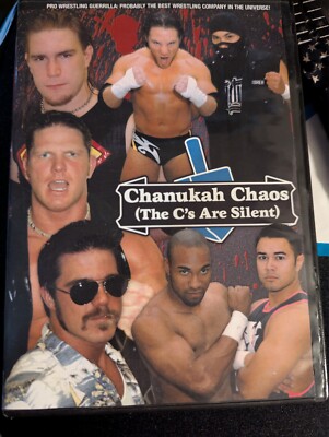 PWG Chanukah Chaos DVD (The C s Are Silent), AJ Styles, Kevin Steen, El Generico