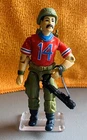 1985 Bazooka V1 - 100% complete. Vintage Hasbro GI Joe figure ARAH