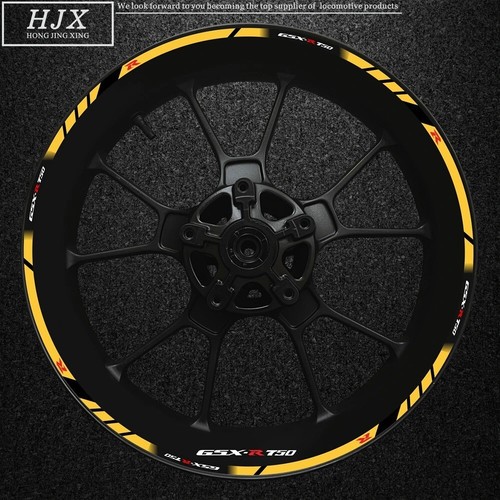Calcomanía decorativa adhesiva reflectante para llanta de cubo de rueda GSXR750 para Suzuki GSX-R750 - Imagen 27 de 37